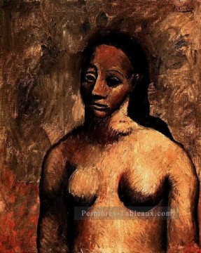 Buste de la femme 1906 cubisme Pablo Picasso Peinture à l'huile